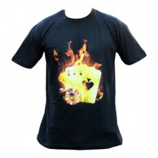 T-shirt Nera cotone uomo